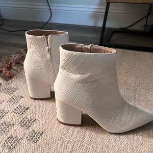 White Nastygal Boots